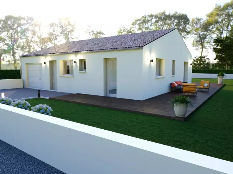 Maison neuve, 82 m² - Saint-Hilaire-de-Riez (85270)