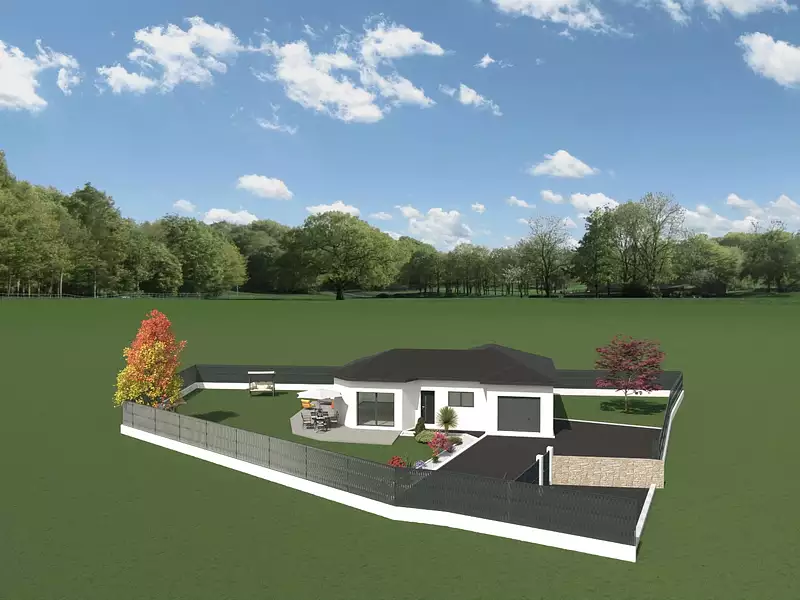 Terrain à bâtir, 840 m² - Massieu (38620)