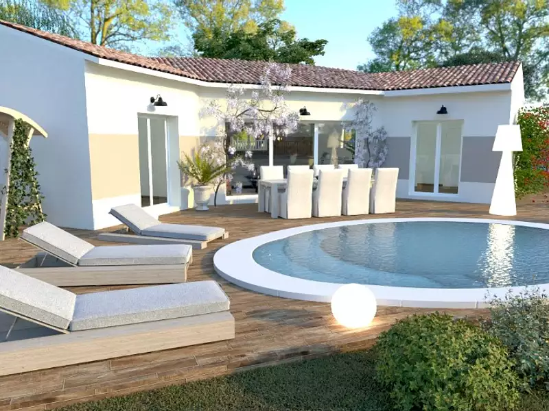 Maison neuve, 89 m² - Carnoules (83660)