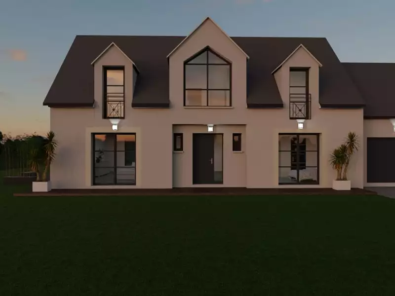 Maison neuve, 120 m² - Franqueville-Saint-Pierre (76520)