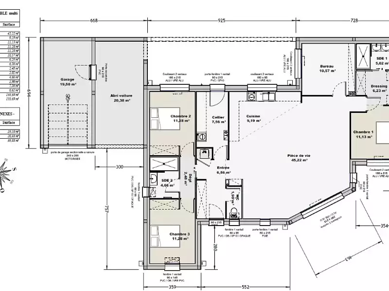Maison neuve, 130 m² - Chaniers (17610)