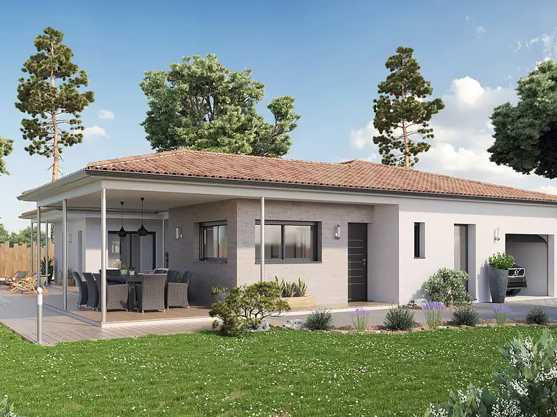 Maison neuve, 131 m² - Gastes (40160)