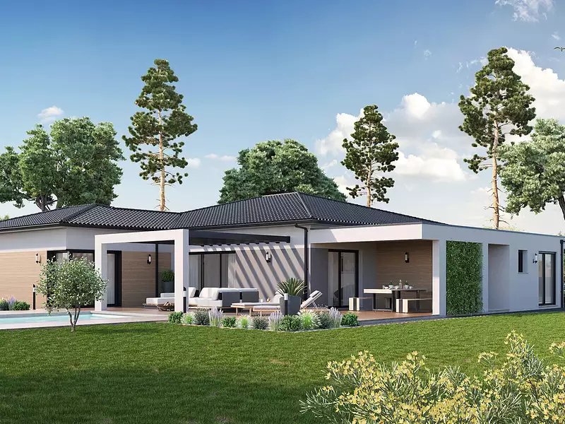 Maison neuve, 172 m² - Le Teich (33470)