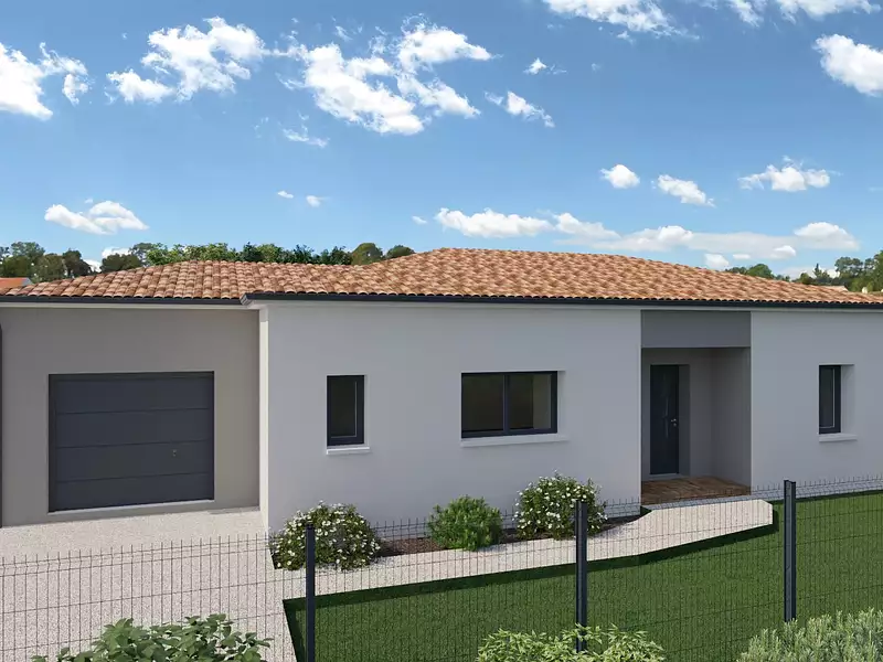Maison neuve, 102 m² - Saint-Laurent-de-la-Prée (17450)