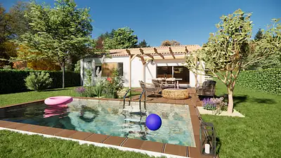 Maison neuve, 62 m²