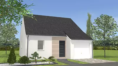 Maison neuve, 61 m²