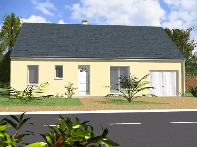 Maison neuve, 85 m² - Bellevigne-les-Châteaux (49260)