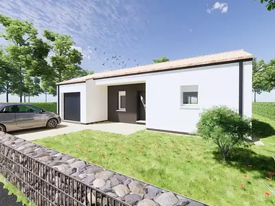 Maison neuve, 90 m² - La Copechagnière (85260)