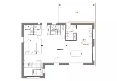 Maison neuve, 150 m²