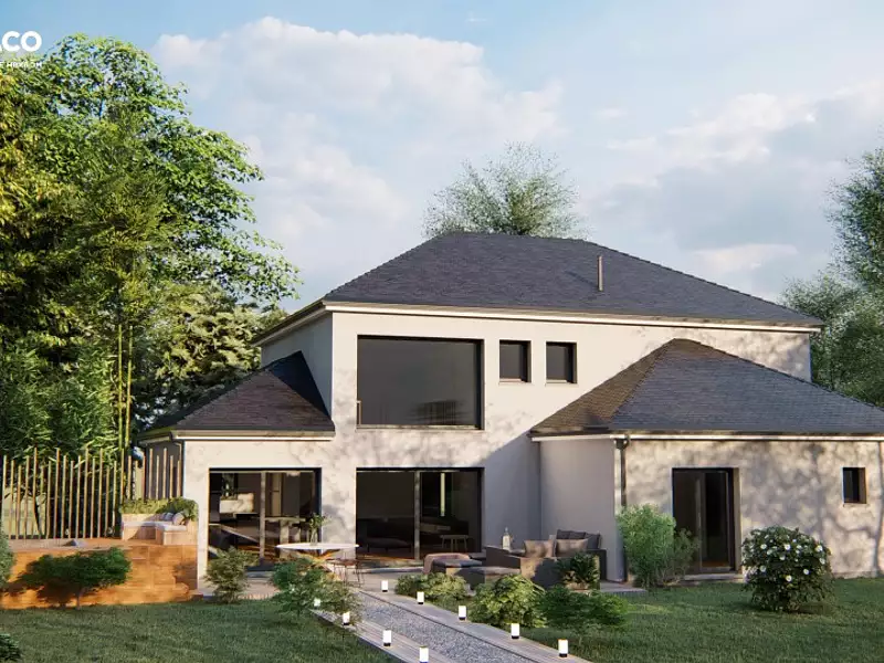 Maison neuve, 124 m² - Bois-Héroult (76750)