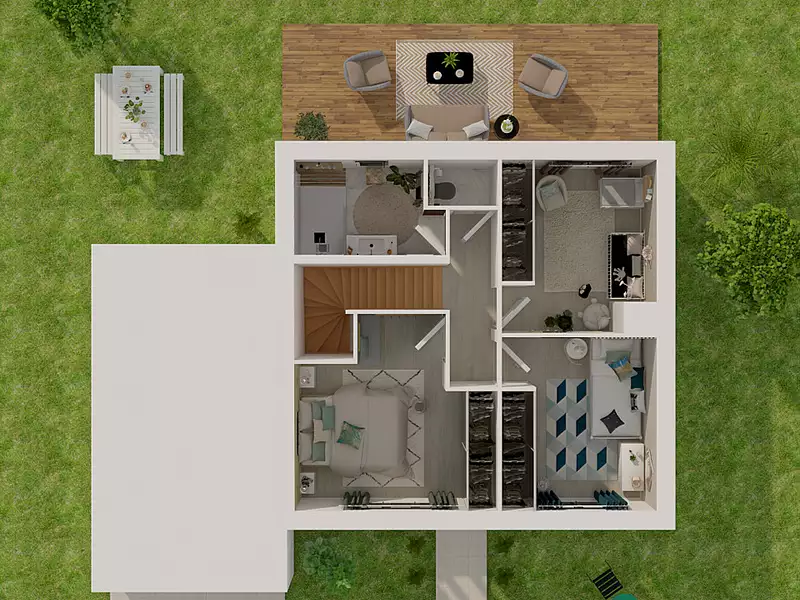 Maison neuve, 78 m² - Volx (04130)