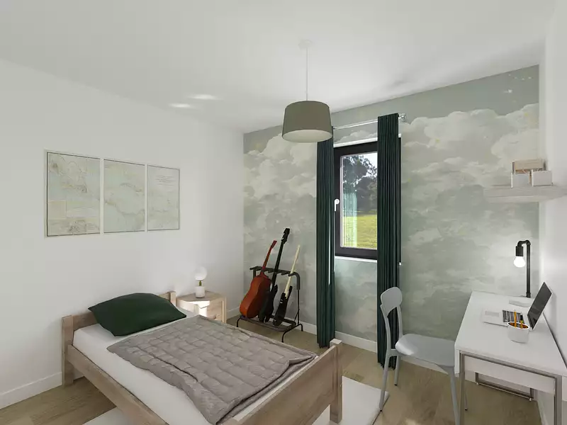 Maison neuve, 90,45 m² - Pont-Audemer (27500)