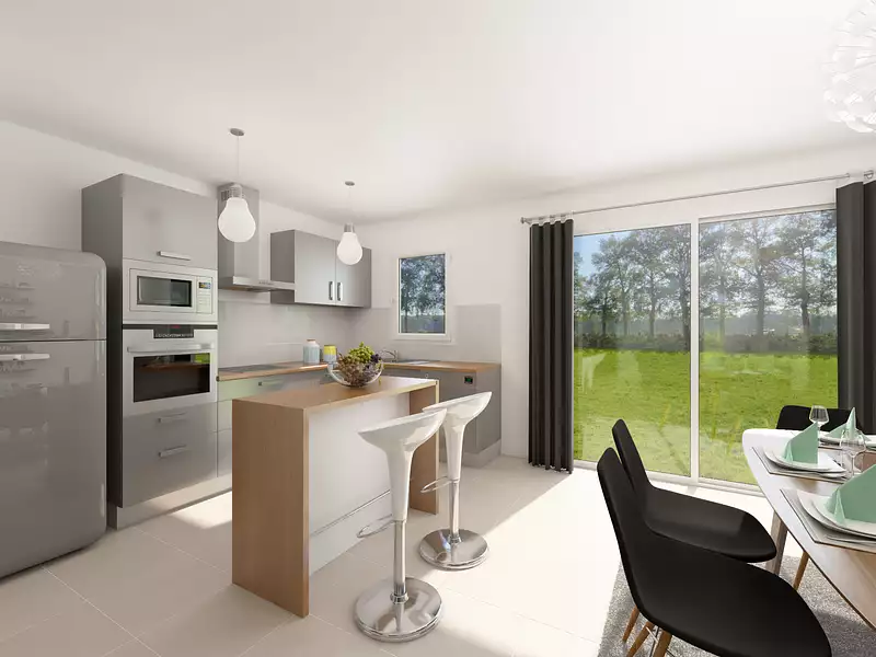 Maison neuve, 82 m² - Savigny-Lévescault (86800)