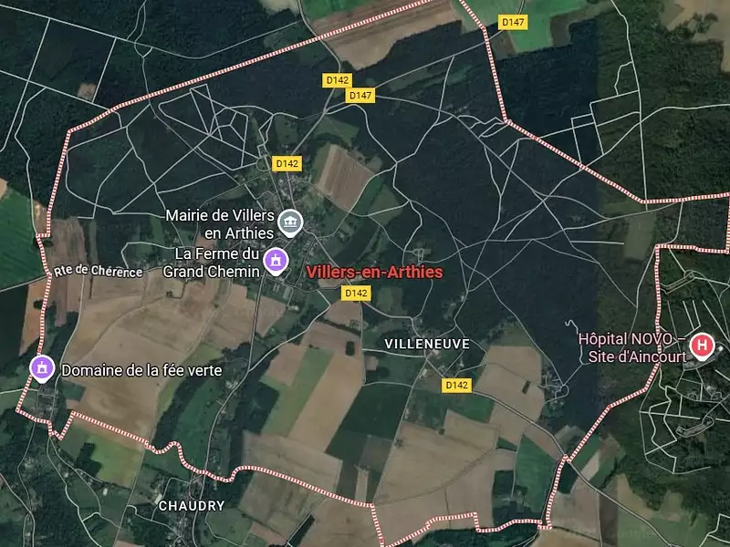 Terrain à bâtir, 900 m² - Villers-en-Arthies (95510)