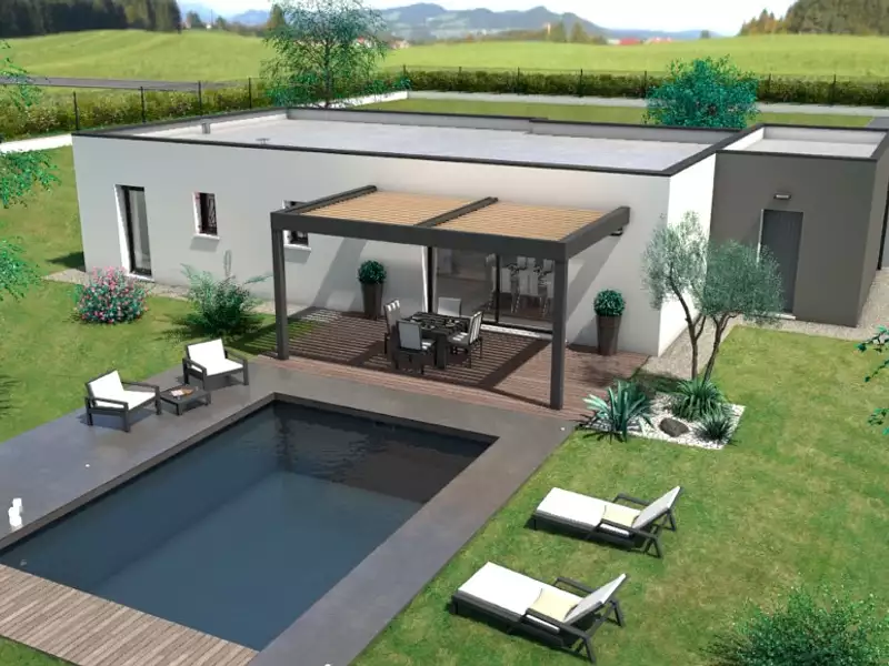 Maison neuve, 98 m² - Buzet-sur-Tarn (31660)