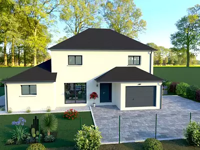 Maison neuve, 145 m² - Monthodon (37110)