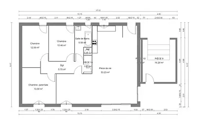 Maison neuve, 93 m²