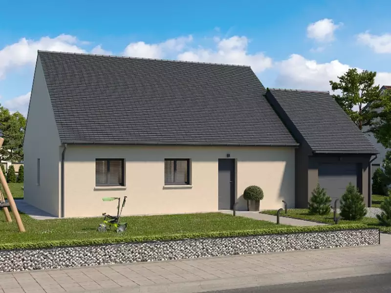 Maison neuve, 70 m² - Vermelles (62980)