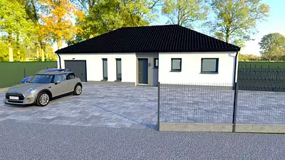 Maison neuve, 100 m²