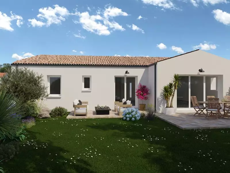 Maison neuve, 83 m² - Ballon (17290)