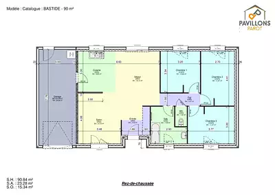 Maison neuve, 90 m²