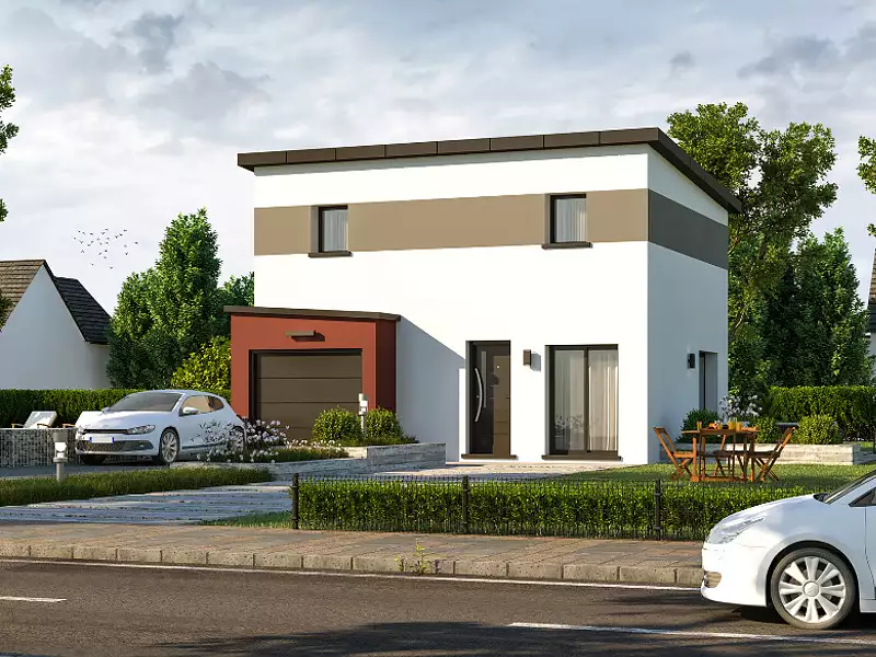 Maison neuve, 73 m² - Plouay (56240)