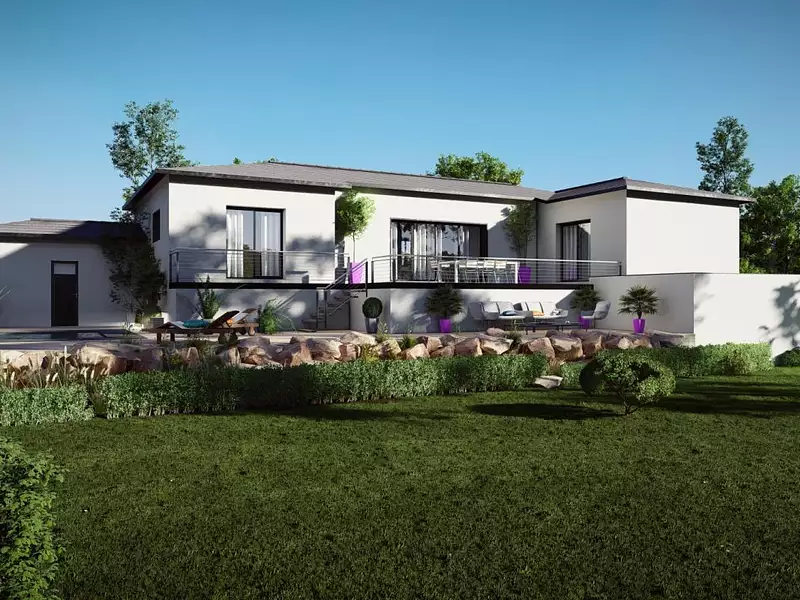 Maison neuve, 115 m² - Chaponnay (69970)