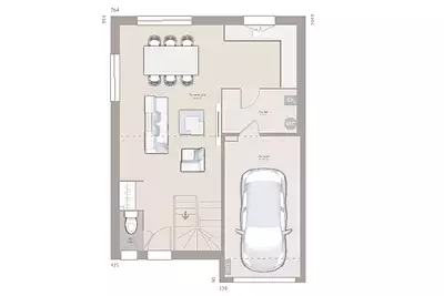 Maison neuve, 100 m²