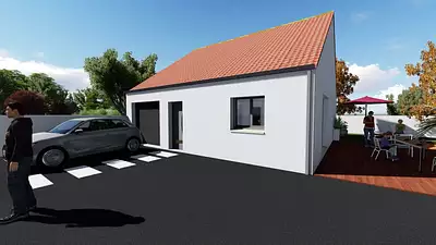 Maison neuve, 65 m²