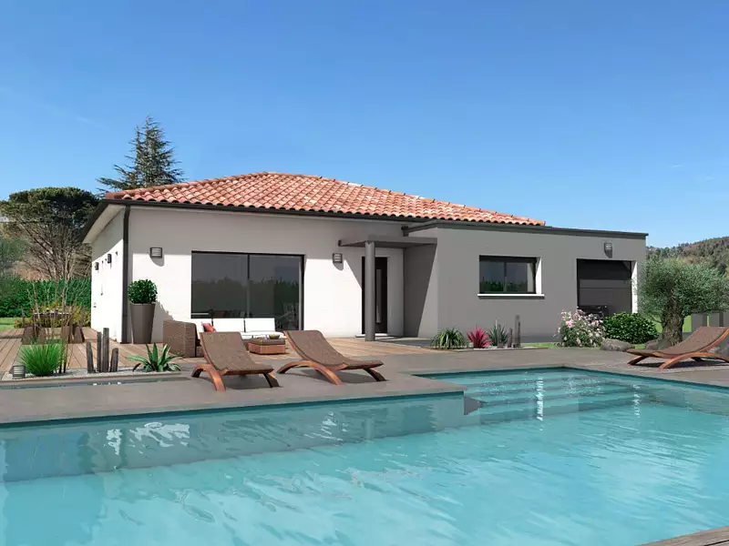 Maison neuve, 112 m² - Lasserre-Pradère (31530)