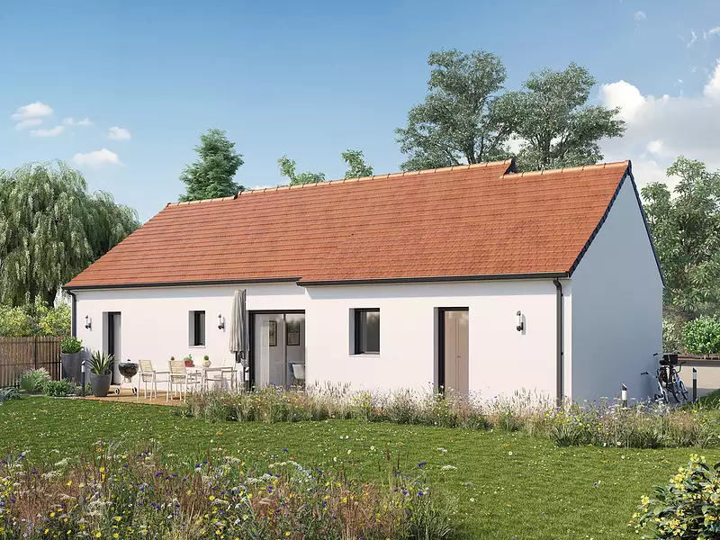 Maison neuve, 88 m² - Montigny-sur-Loing (77690)