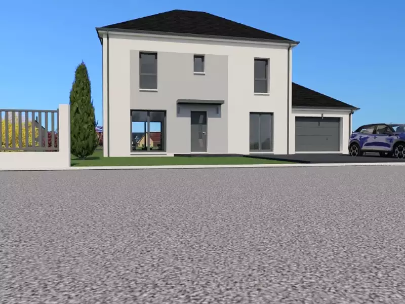 Maison neuve, 124 m² - Mézières-sur-Seine (78970)