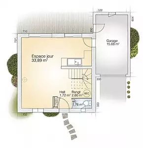 Maison neuve, 81 m²