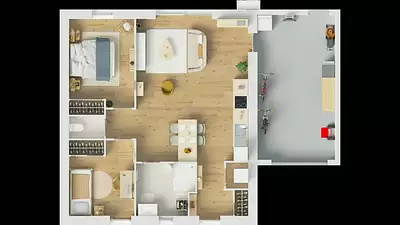 Maison neuve, 63 m²