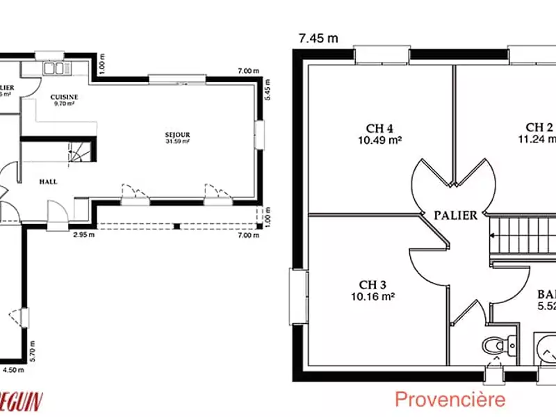 Maison neuve, 134 m² - Saint-Marcel (71380)