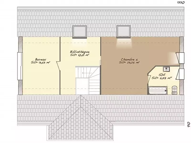Maison neuve, 242 m² - Domont (95330)