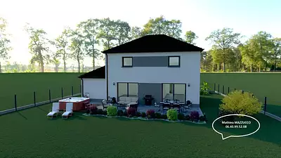 Maison neuve, 100 m²