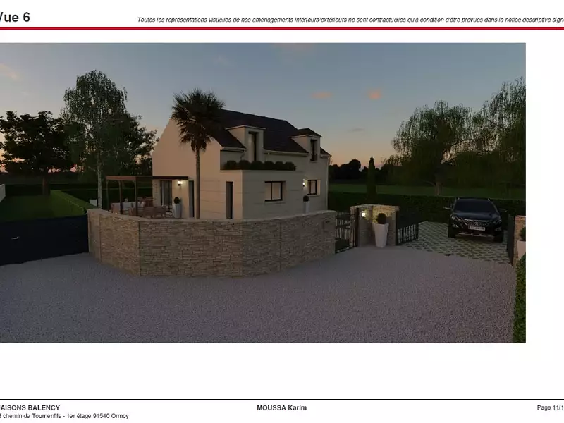 Maison neuve, 100 m² - Gometz-la-Ville (91400)