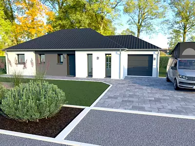 Maison neuve, 90 m²
