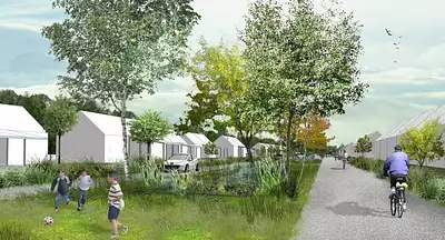 Terrain à bâtir, 425 m²