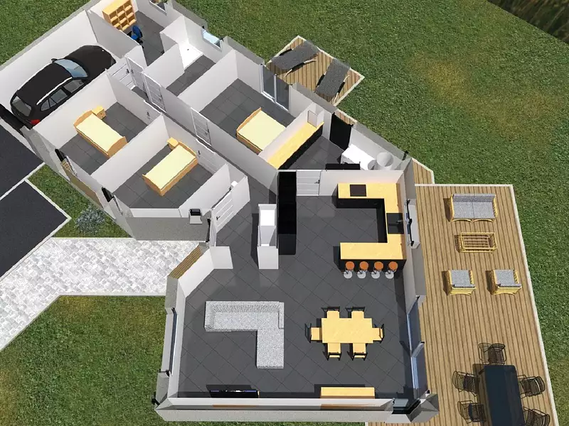 Maison neuve, 115 m² - Lestrem (62136)