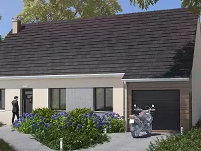 Maison neuve, 87,44 m²