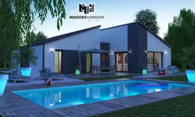 Maison neuve, 110 m²