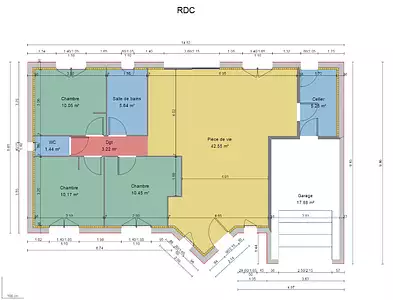 Maison neuve, 85 m²