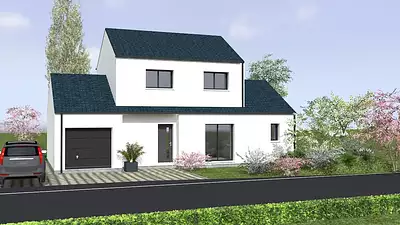 Maison neuve, 99,18 m²