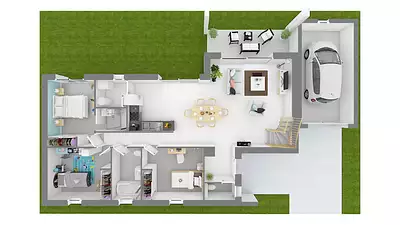 Maison neuve, 125 m²