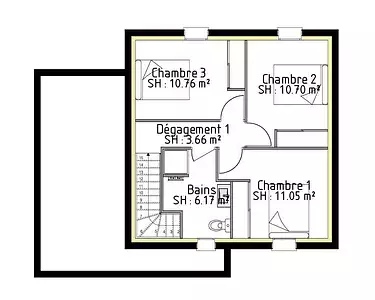 Maison neuve, 88 m²