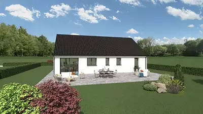 Maison neuve, 90 m²