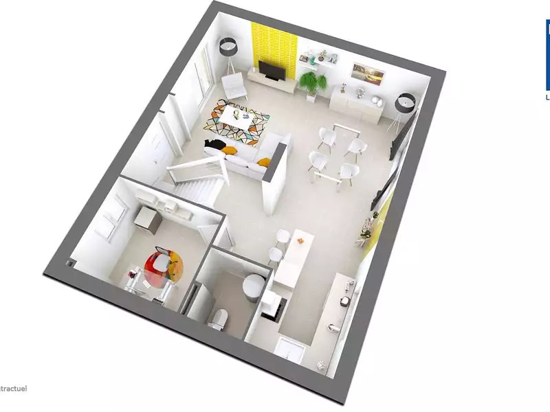 Maison neuve, 117 m² - Meaux (77100)