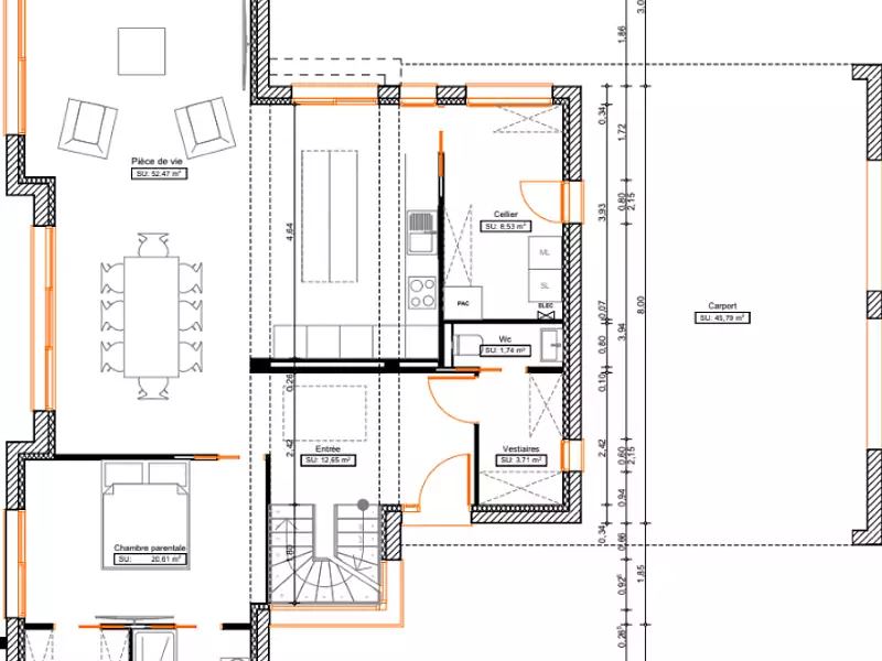 Maison neuve, 172 m² - Rambouillet (78120)
